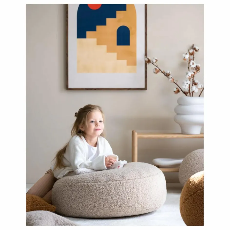Enfant Wigiwama Matelas De Sol, Poufs Enfant*Pouf en teddy |
