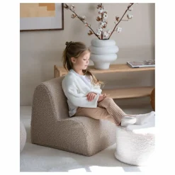 Enfant Wigiwama Matelas De Sol, Poufs Enfant*Pouf en teddy |