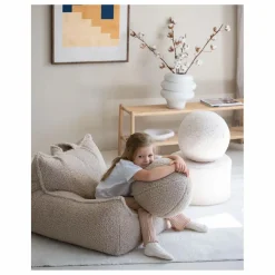 Enfant Wigiwama Matelas De Sol, Poufs Enfant*Pouf en teddy |