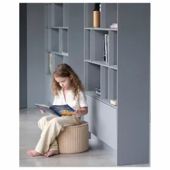 Clearance Pouf en velours côtelé | Enfant Matelas De Sol, Poufs Enfant