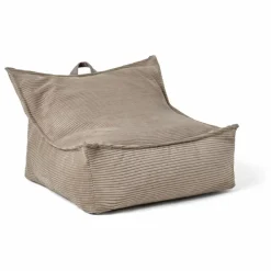 Online Kid's Concept Pouf en velours côtelé | Marron