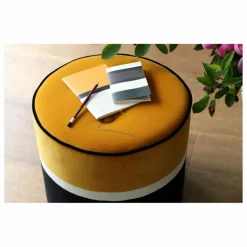 Maison Sarah Lavoine Pouf Léo en velours || Poufs, Matelas De Sol