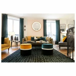 Maison Sarah Lavoine Pouf Léo en velours || Poufs, Matelas De Sol