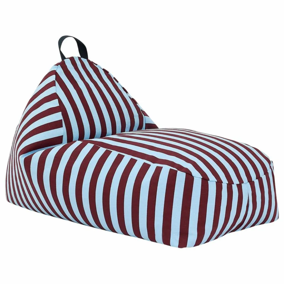 Nobodinoz Pouf long Bliss | Bleu