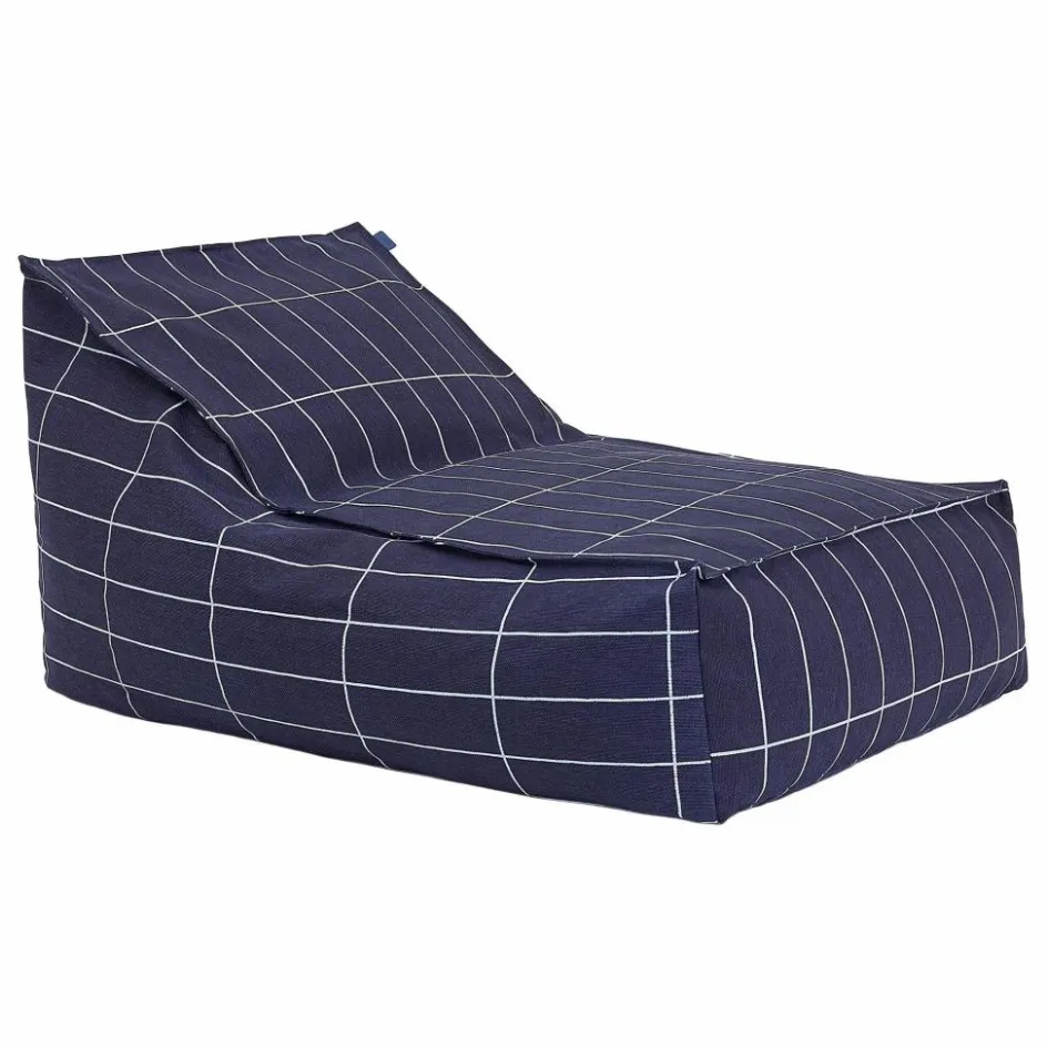 Discount Nobodinoz Pouf long Vibes | Bleu marine