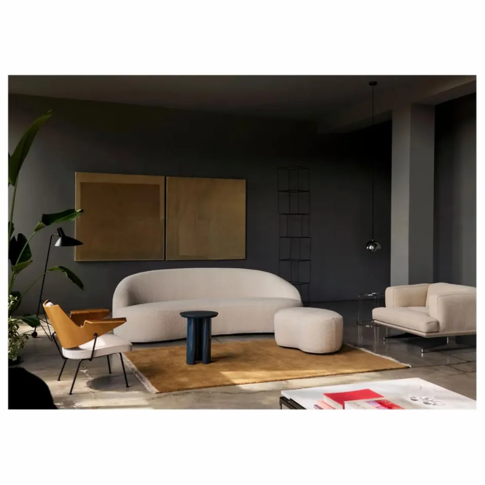 Discount & Tradition Pouf Margas LC5, Louise Liljencrantz | Crème