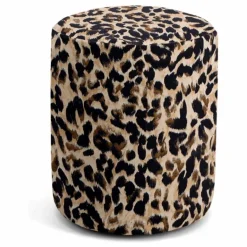 The Socialite Family Poufs, Matelas De Sol*Pouf rond Mobile en jacquard de coton |