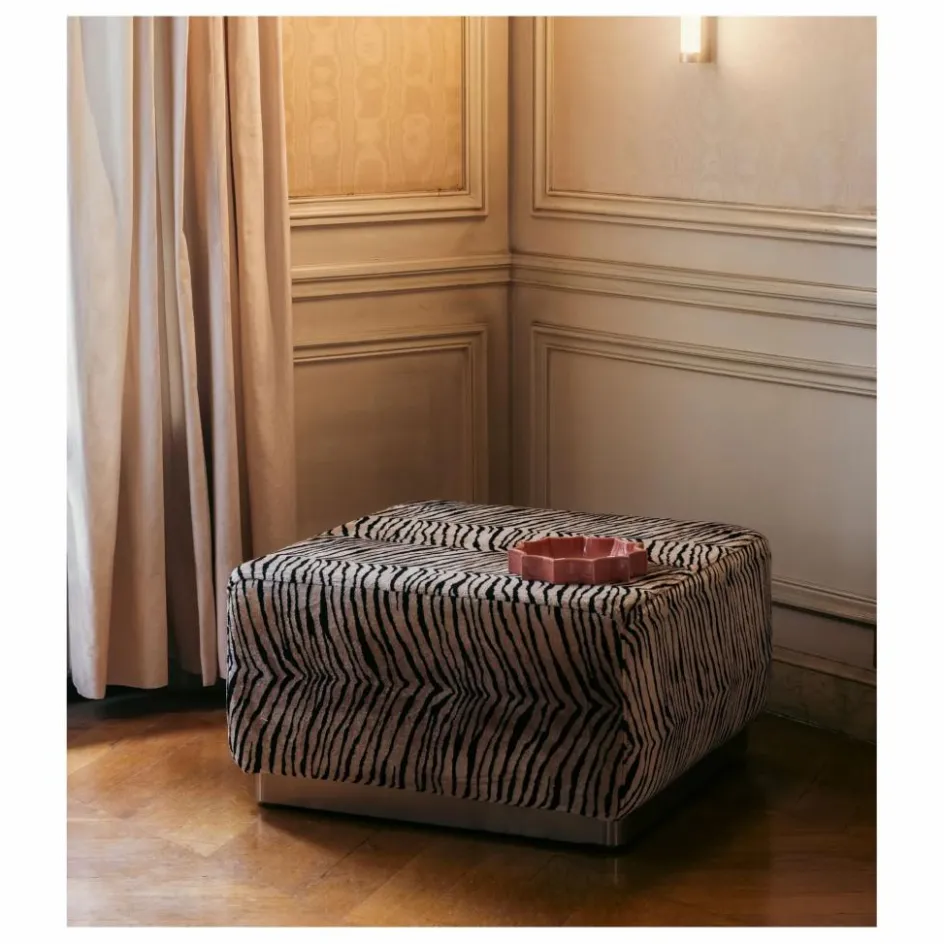The Socialite Family Poufs, Matelas De Sol*Pouf Rotondo en velours |
