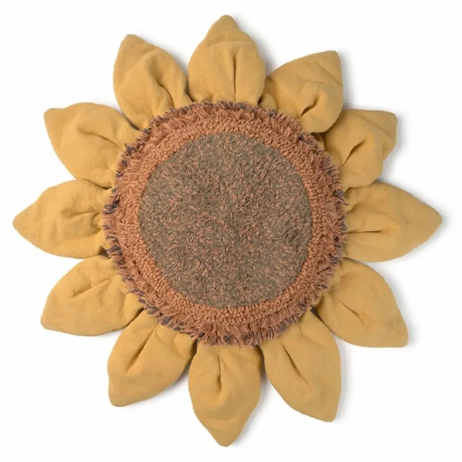 Clearance Pouf Tournesol | Enfant Matelas De Sol, Poufs Enfant