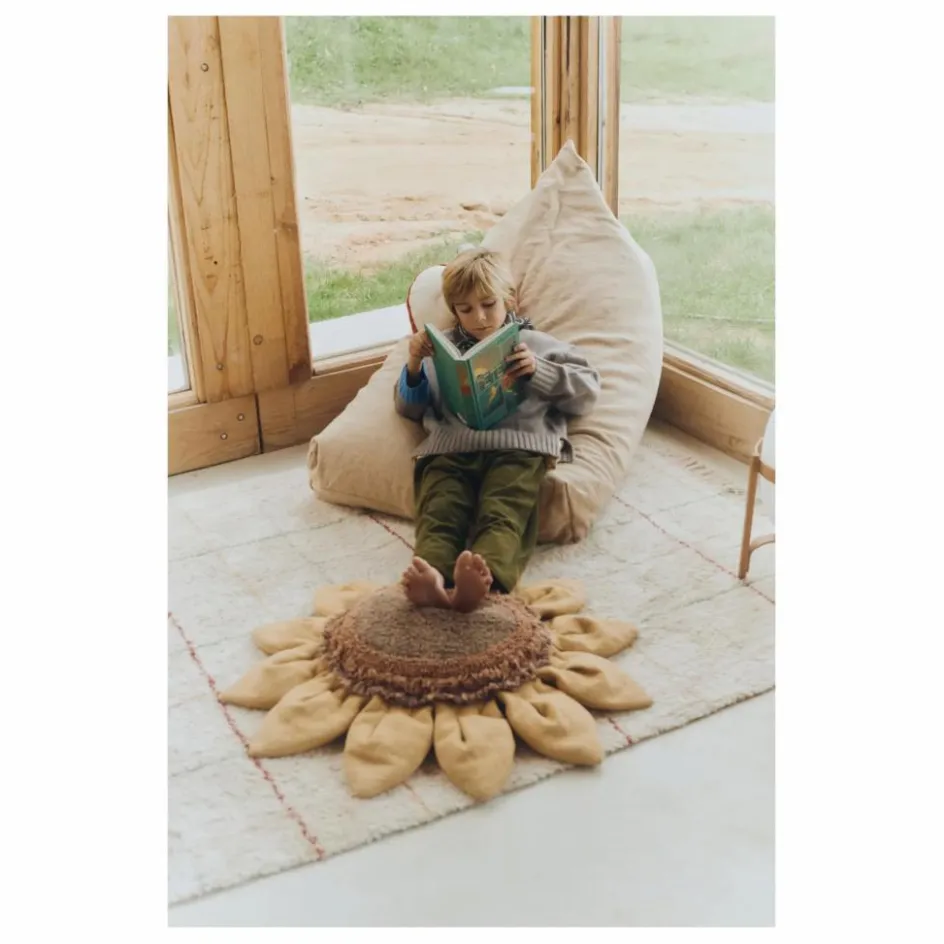 Clearance Pouf Tournesol | Enfant Matelas De Sol, Poufs Enfant