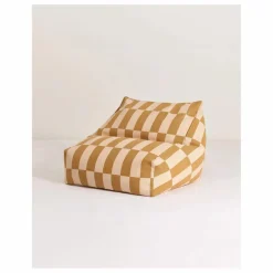Outlet Nobodinoz Pouf Vibes | Jaune moutarde
