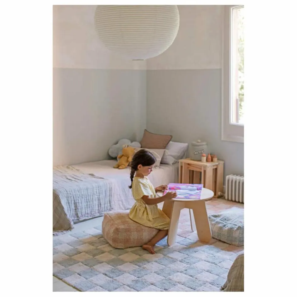 Lorena Canals Pouf Vichy | Rose