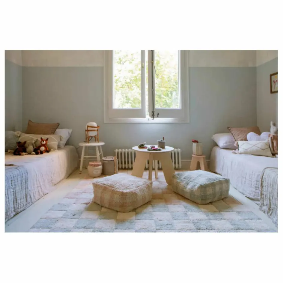 Lorena Canals Pouf Vichy | Rose