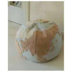 Lorena Canals Pouf World map ||Enfant Matelas De Sol, Poufs Enfant