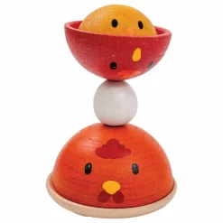 Sale Poule à empiler en bois Jouets D'Éveil