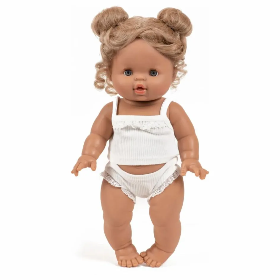 Minikane Poupées*Poupée Louise en ensemble maille côtelée
