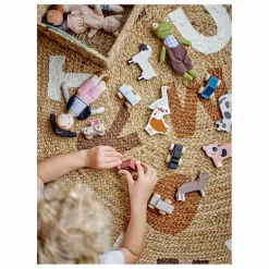 Online Bloomingville Mini Poupées Kate et Jonah en coton Multicolore