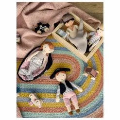 Online Bloomingville Mini Poupées Kate et Jonah en coton Multicolore
