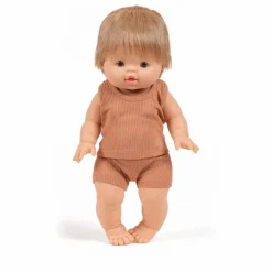 Minikane Poupées*Poupon Achille et son ensemble maille côtelée