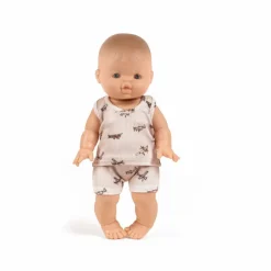 Minikane Poupon Lino et son ensemble petits avions Multicolore