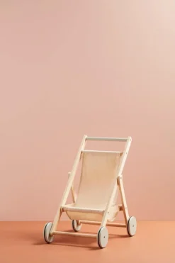 Clearance Poussette à jouer en bois | Poupées