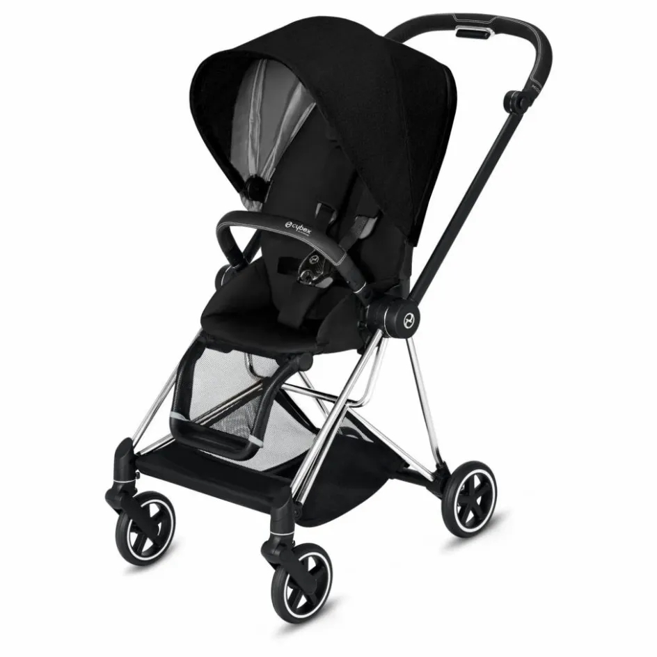 Outlet Cybex Poussette complète 2ème age Mios chassis chrome | Noir