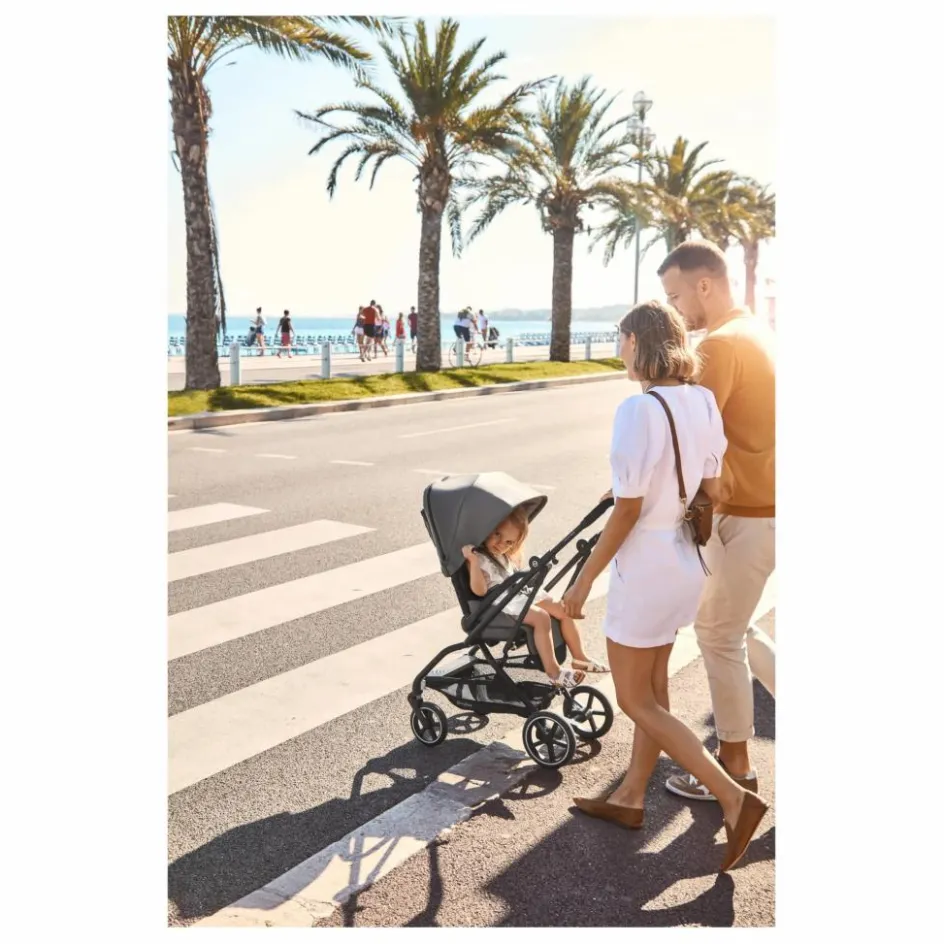 Clearance Cybex Poussette complète évolutive Eezy S Twist plus 2 | Gris clair
