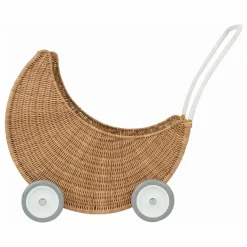 Online Poussette pour poupée en rotin Lune Poupées