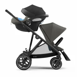 Cybex Poussette évolutive Gazelle S châssis noir || Poussettes|Puériculture