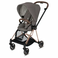 New Cybex Poussette évolutive Mios 2022 châssis rose gold | Gris clair