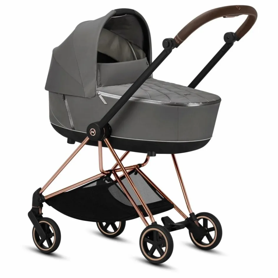 New Cybex Poussette évolutive Mios 2022 châssis rose gold | Gris clair
