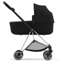 Hot Cybex Poussette évolutive Mios 2022 châssis chrome | Noir