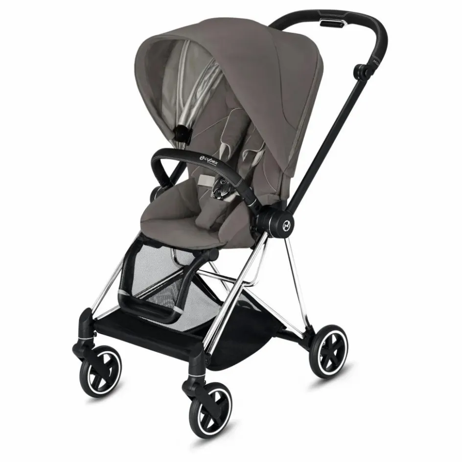 Cybex Poussette évolutive Mios 2022 châssis chrome || Poussettes|Puériculture