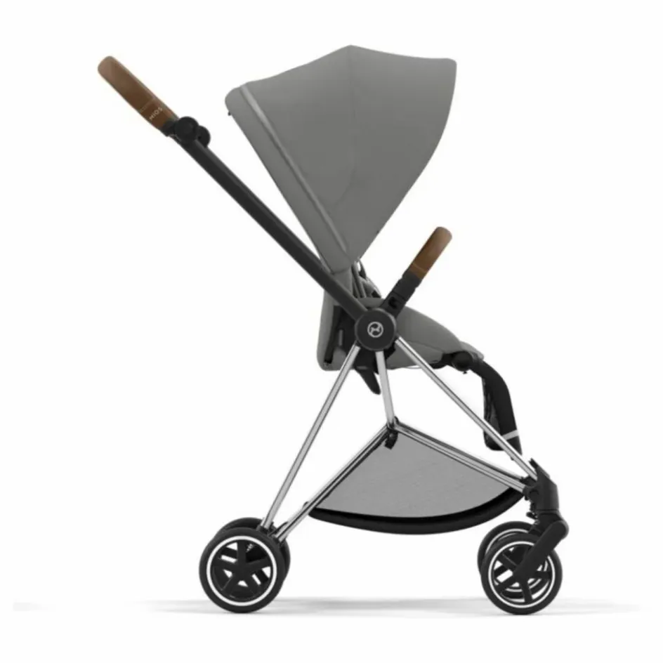 Cybex Poussette évolutive Mios châssis chrome || Poussettes|Puériculture