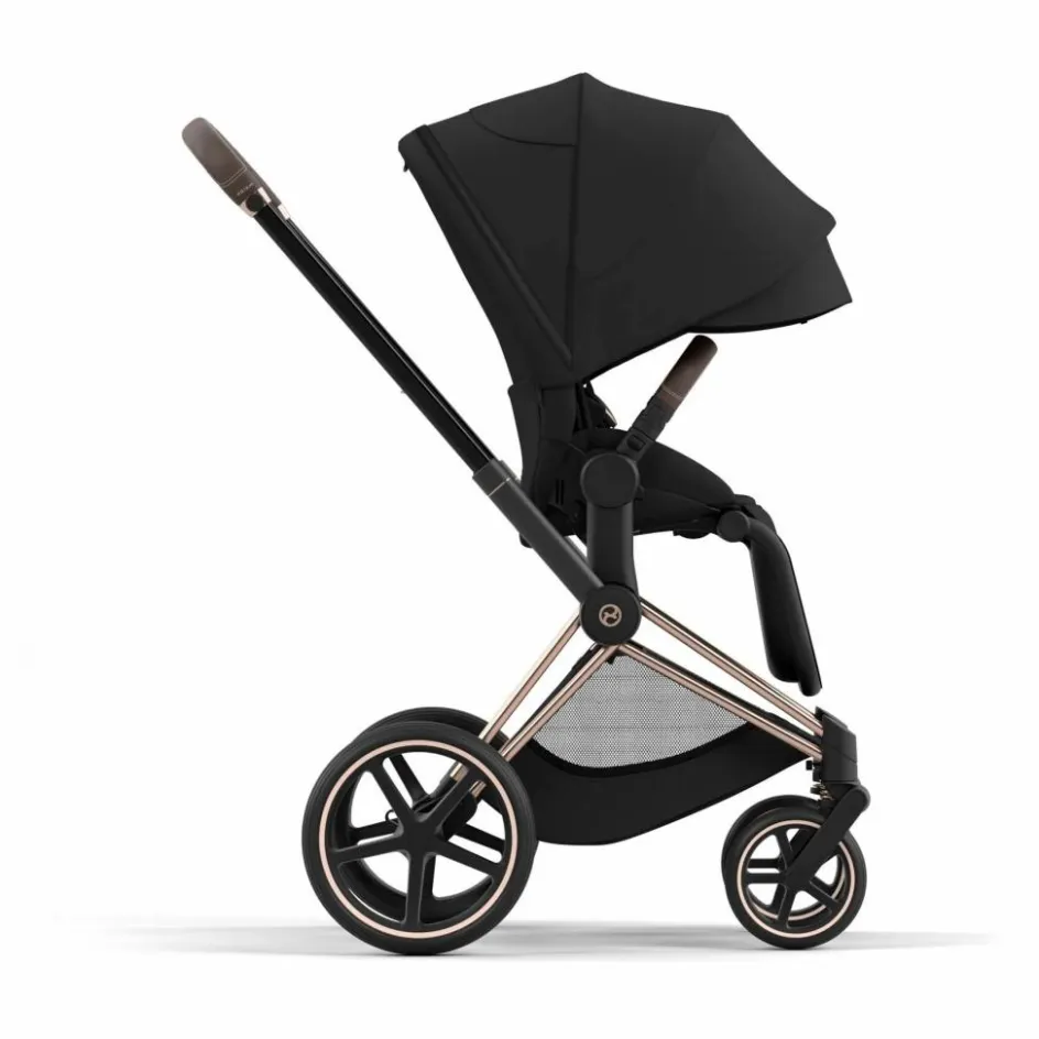 Cybex Poussettes|Puériculture*Poussette évolutive Priam châssis rose gold |