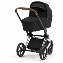 Clearance Cybex Poussette évolutive Priam châssis chrome | Noir