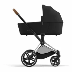 Clearance Cybex Poussette évolutive Priam châssis chrome | Noir