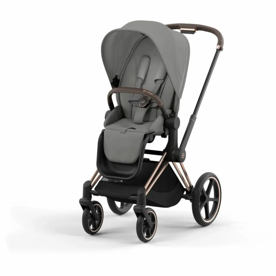 Cybex Poussette évolutive Priam châssis rose gold || Poussettes|Puériculture