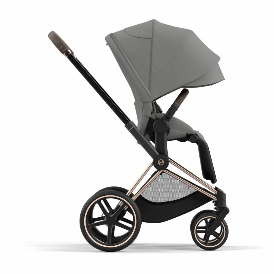 Cybex Poussette évolutive Priam châssis rose gold || Poussettes|Puériculture