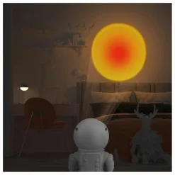 Hot MOB Projecteur de Coucher de Soleil Astrolight Jaune
