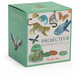 Moulin Roty Projecteur des animaux Tout autour du monde| Jeux High-Tech