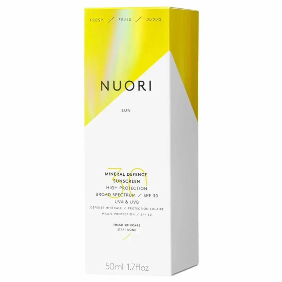 Best Nuori Protection solaire Mineral Defence SPF30 - 50 ml Non teinté