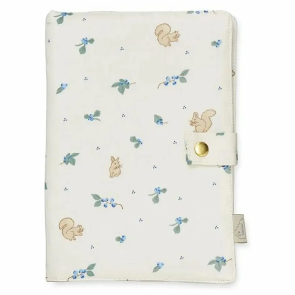 Hot Cam Cam Protège carnet de santé Blueberries Bleu