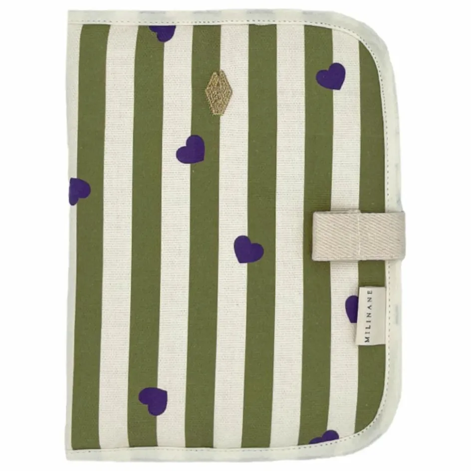 Sale Milinane Protège carnet de santé Edgar | Violet