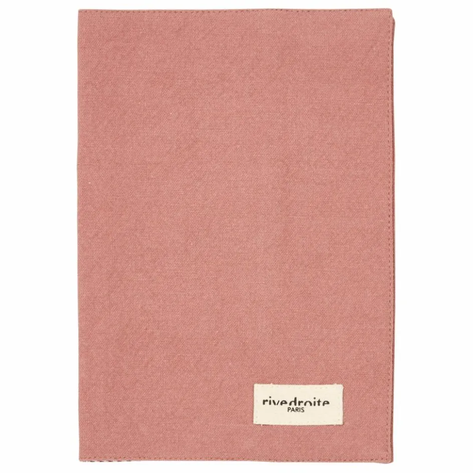 Best rivedroite Protège carnet de santé Gabin en coton recyclé | Bois de rose