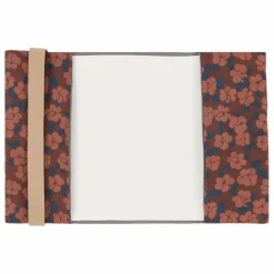 Nobodinoz Protège carnet de santé Hyde Park Maroon Poppies || Protège-Carnets De Santé|Puériculture