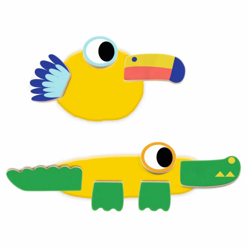 Sale Djeco Pâte à modeler - Mapatanimaux Multicolore