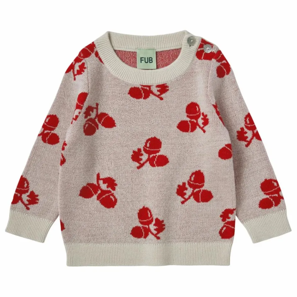 FUB Pull Acorn Maille Fine Laine Mérinos Bébé || Pulls, Gilets|Pulls, Gilets