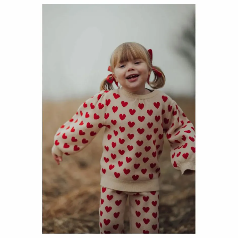 Enfant Fliink Pulls, Gilets*Pull Alon Heart Fibres Recyclées |