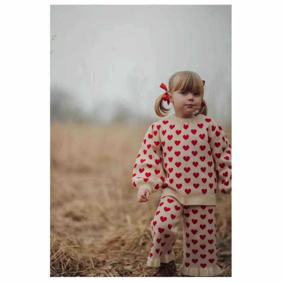 Enfant Fliink Pulls, Gilets*Pull Alon Heart Fibres Recyclées |